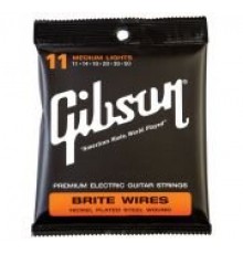 Gibson SEG-700ML Brite Wires .011-.050 струны для электрогитары