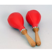 DADI MA02 Маракасы большие на ручке, из мягкого пластика, 2 штуки