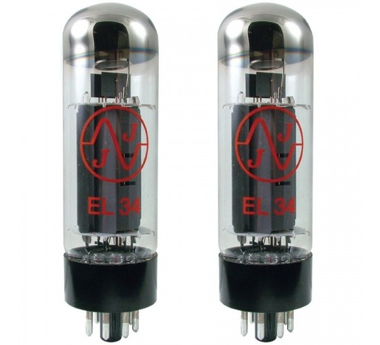 JJ Electronic EL34 Duet подобранная пара ламп