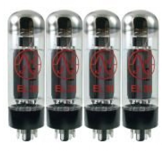 JJ Electronic EL34 Quartett подобранная четверка ламп