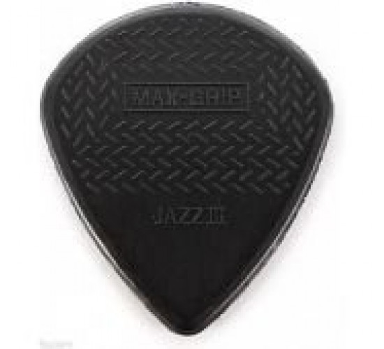 Dunlop Max-Grip Nylon Jazz III Медиатор, толщина 1,38мм, черный