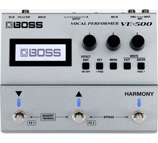 Boss VE-500 вокальный процессор