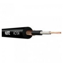 Klotz AC104SW Кабель инструментальный 0,22мм2, черный