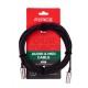 Force MCC-02/5 MIDI шнур DIN(5pin) - DIN(5pin), длина 5м, черного цвета