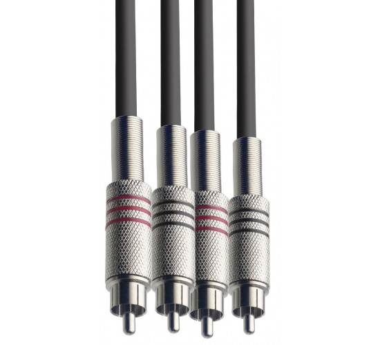 Force FLC-20/2 шнур аудио двойной моно 2RCA-2RCA