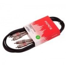 Force FLC-20/2 шнур аудио двойной моно 2RCA-2RCA