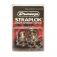 Dunlop SLS1031N Straplok Dual Крепление ремня, никелированное, 2шт