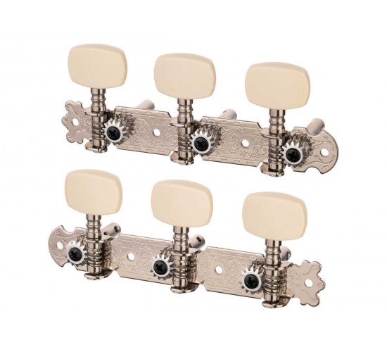 Alice AOD-014CT Комплект одиночной колковой механики, со втулкой, никелированный