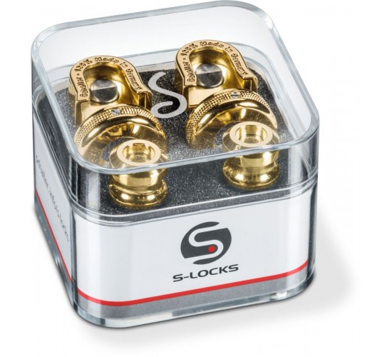 Schaller 14010501 Security Lock, gold стреплоки (пара) золотые