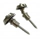 Dunlop SLS1401N Straplok Flush Крепление ремня, никелированное, 2шт