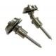 Dunlop SLS1401N Straplok Flush Крепление ремня, никелированное, 2шт