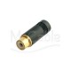 Rean NYS372P-BG разъем RCA гнездо на кабель 7.2 мм, черный