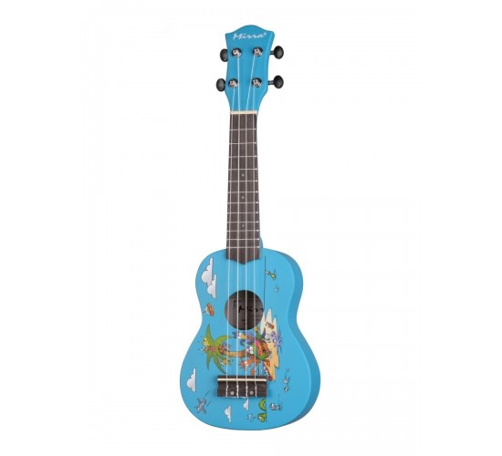 Mirra UK-300-21-YD Укулеле сопрано, с рисунком Сartoon (мультики)