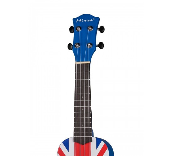Mirra UK-300-21-YG укулеле сопрано, с рисунком (британский флаг)