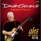 GHS David Gilmour Red Signature комплект струн для электрогитары, никелированная сталь, 10.5-50