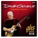 GHS David Gilmour Red Signature комплект струн для электрогитары, никелированная сталь, 10.5-50