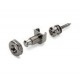 Schaller 14010601 Security Lock Крепление для ремня с блокировкой, для гитары, рутений.