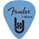 Fender Rock On Touring медиатор 1,00 мм, цвет синий