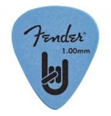 Fender Rock On Touring медиатор 1,00 мм, цвет синий