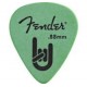 Fender Rock On Touring медиатор 0,88 мм, цвет зеленый