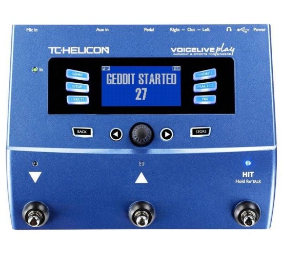 TC Helicon Voicelive Play напольный вокальный процессор эффектов