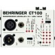 Behringer CT100 микропроцессорный универсальный тестер для диагностики и отстройки звукового обор-ия