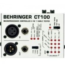 Behringer CT100 микропроцессорный универсальный тестер для диагностики и отстройки звукового обор-ия