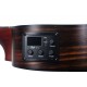 Flight DUC 460 EQ AMARA концертная укулеле со звукоснимателем, с чехлом