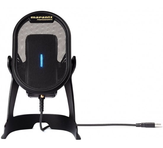 Marantz Professional Umpire настольный конденсаторный USB микрофон с поп-фильтром и антив.подвесом