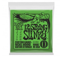 Ernie Ball 2230 струны для 12стр.эл.гитары Nickel WoundSlinky 12 (8-8.10-10.14-8.24w-11.32-17.40-22w