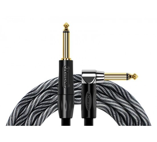 Kirlin IWB-202BFGL 3M WBW кабель инструментальный, прям/угл, 3м, цвет Wave Black