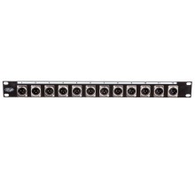 Stagg DP12XMH распределительная панель на 12 XLR («папа») входов