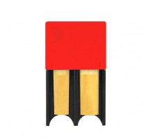 Rico DRGRD4ACRD Reed Guard Футляр для хранения тростей, красный, малый