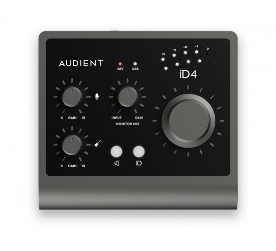 Audient iD4 MKII внешний USB 3.0 аудиоинтерфейс