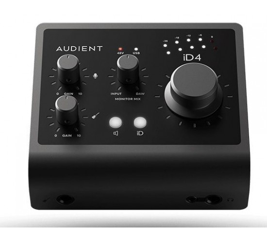 Audient iD4 MKII внешний USB 3.0 аудиоинтерфейс