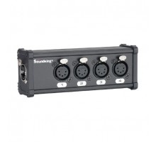 Soundking CXA030 DMX коммутатор/преобразователь, 4хXLR(5p)female - RJ-45