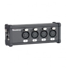 Soundking CXA030 DMX коммутатор/преобразователь, 4хXLR(5p)female - RJ-45