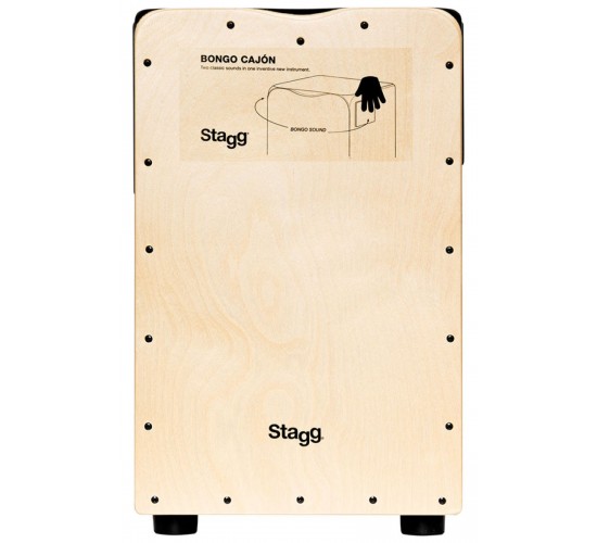 Stagg CAJ-BONGO-N 2-в-1 Кахон Бонго