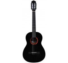La Mancha Lava 42 3/4 классическая гитара, цвет black highgloss