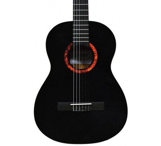 La Mancha Lava 42 3/4 классическая гитара, цвет black highgloss