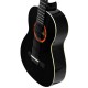 La Mancha Lava 42 3/4 классическая гитара, цвет black highgloss