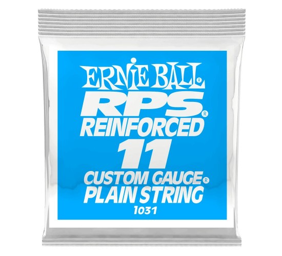Ernie Ball 1031 струна для электро и акустических гитар. Сталь, калибр .011 (RPS)