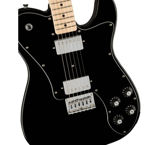 Fender Squier Affinity Telecaster Deluxe MN Black электрогитара, цвет черный