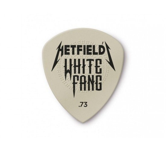 Dunlop PH122T.73 White Fang Медиаторы в коробочке, 6шт, толщина 0,73мм