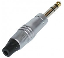 Force CFA-024 Разъем Jack 1/4" стерео, реплика Neutrik®