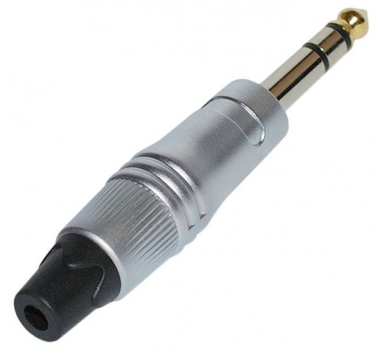 Force CFA-024 Разъем Jack 1/4" стерео, реплика Neutrik®