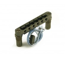 Graphtech PN-8863-BN Бридж Tune-o-Matic с полифоническим пьезо-звукоснимателем, Black Nickel