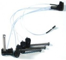 Graphtech PN-8304-00 комплект пьезо-сёдел для Precision/Jazz Bass