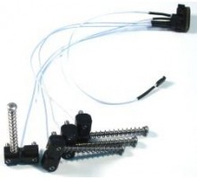 Graphtech PN-8304-00 комплект пьезо-сёдел для Precision/Jazz Bass