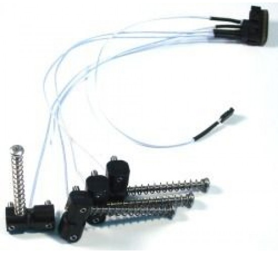 Graphtech PN-8304-00 комплект пьезо-сёдел для Precision/Jazz Bass